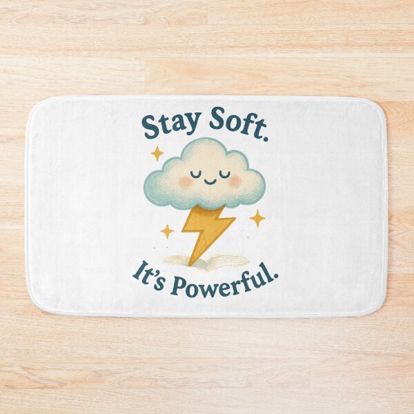 Item preview, Stay Soft, It’s Powerful – Gentle Strength Graphic designed and sold by Merchbes.