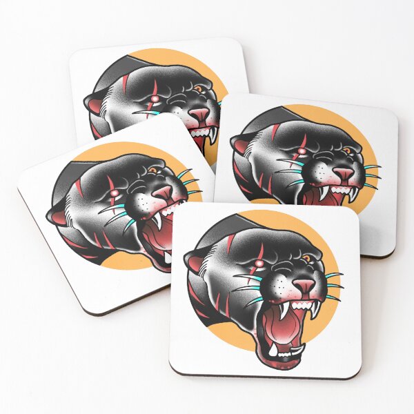 Item preview, Black Panther Roaring designed and sold by PopYokai.