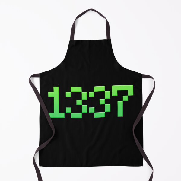 Item preview, 1337 - Leet in 8-bit Pixel Green designed and sold by Memes N Lore .