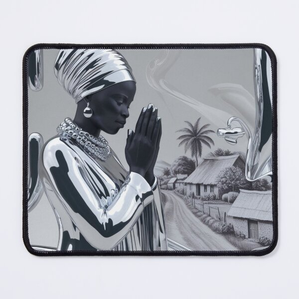 Item preview, Digital African Women Praying Unique Gift Idea designed and sold by Spectime.