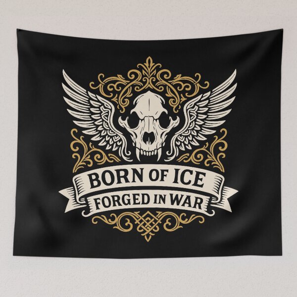 Item preview, Born of Ice Wolf Wargaming designed and sold by pixeptional.