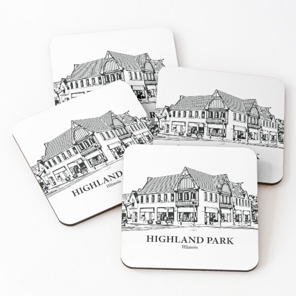Item preview, Highland Park - Illinois designed and sold by Lakeric Cityscapes.