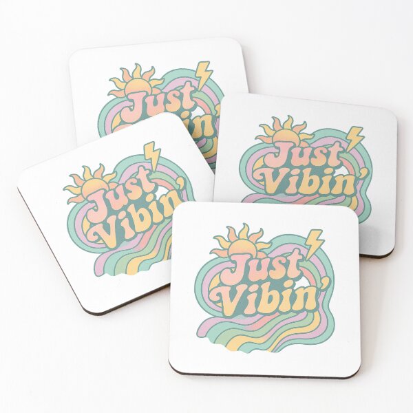 Item preview, “Just Vibin’” designed and sold by Merchbes.