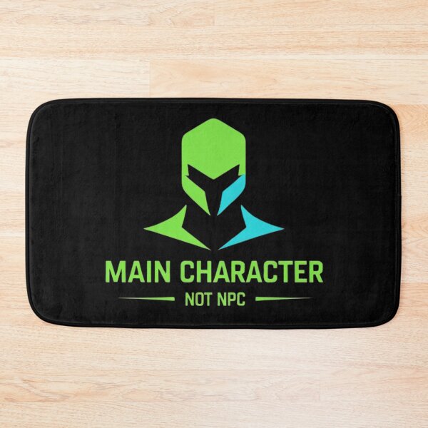 Item preview, Main Character Not NPC designed and sold by coolpixeltik.