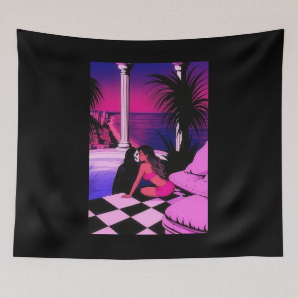 Item preview, EROS & THANATOS / VAPORWAVE / SYNTHWAVE /AESTHETIC designed and sold by SbrenArt.