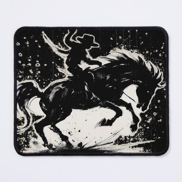 Item preview, cowboy ink splotch designed and sold by OnlyTheWest.