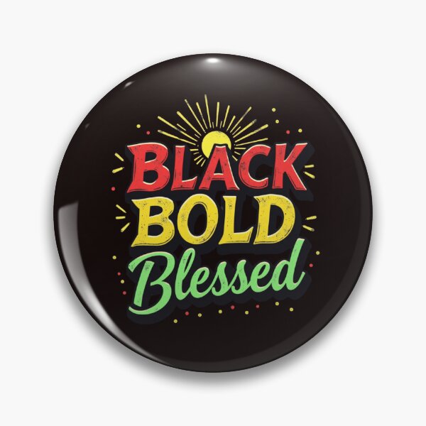 Item preview, Black Bold Blessed designed and sold by Culturedesign25.