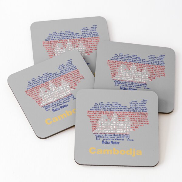 Item preview, Cambodia – Artistic Design Featuring Anthem, Map, and Flag designed and sold by JR78.
