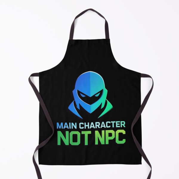 Item preview, Main Character Not NPC designed and sold by coolpixeltik.