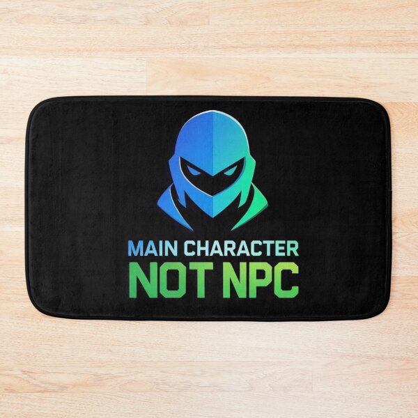 Item preview, Main Character Not NPC designed and sold by coolpixeltik.