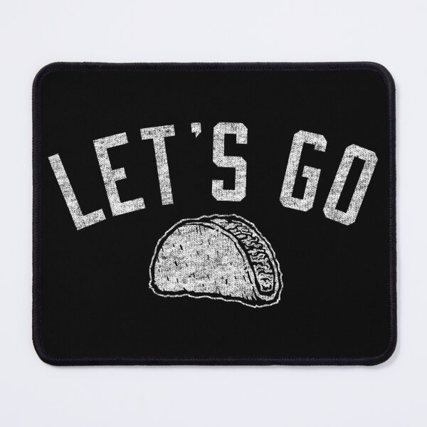 Item preview, Let's Go Taco Illustrated White designed and sold by Ayosaba.