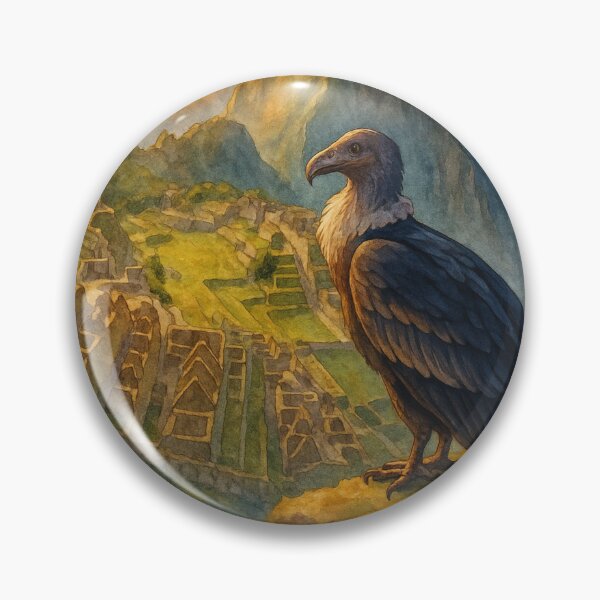 Item preview, Spirit of Machu Picchu – Watercolor Sunrise Over the Andes designed and sold by Best-Kept.