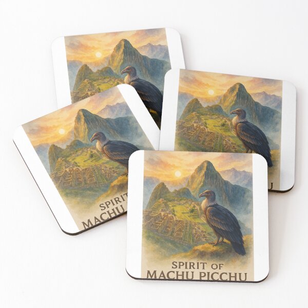 Item preview, Spirit of Machu Picchu – Watercolor Sunrise Over the Andes designed and sold by Best-Kept.