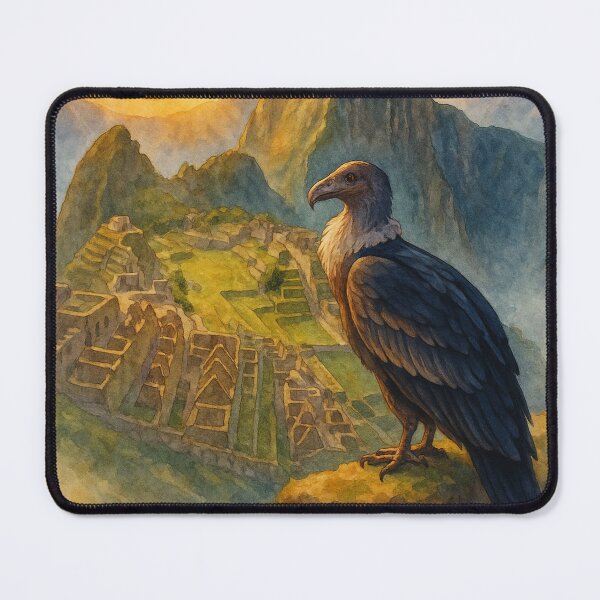 Item preview, Spirit of Machu Picchu – Watercolor Sunrise Over the Andes designed and sold by Best-Kept.