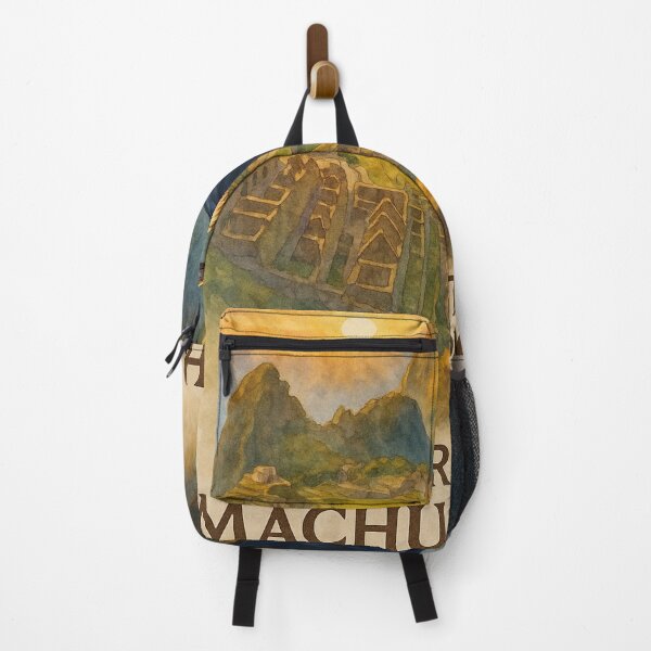 Item preview, Spirit of Machu Picchu – Watercolor Sunrise Over the Andes designed and sold by Best-Kept.