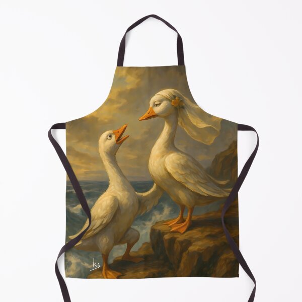 Item preview, "Cliffside Vows – A Goose Love Story" designed and sold by karinasalwaszka.