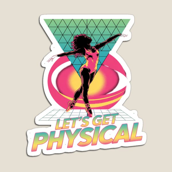 Item preview, 80's Stay Fit Aerobics Gymnastics Let's Get Physical designed and sold by Vibrantia.