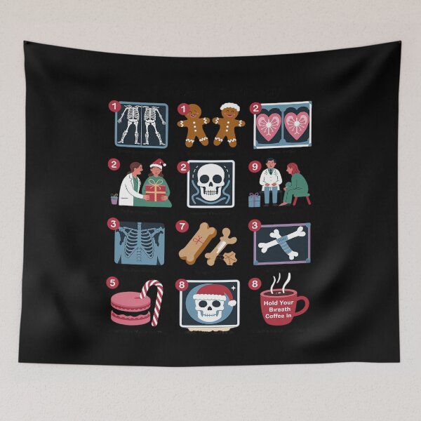 Item preview, 12 Days Of Radiology Christmas Xray Tech CT MRI Radiology designed and sold by MAKOPOKOShop.