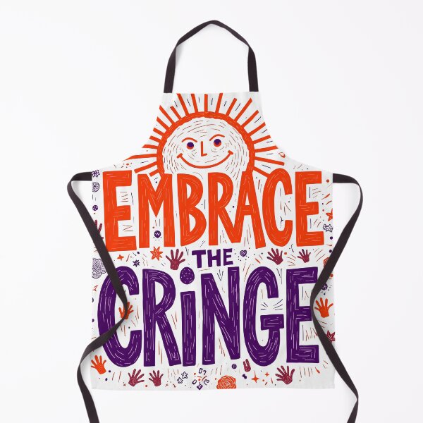 Item preview, Embrace the Cringe | Wholesome Weirdo Vibes for Bold Souls designed and sold by BeamiCreations.