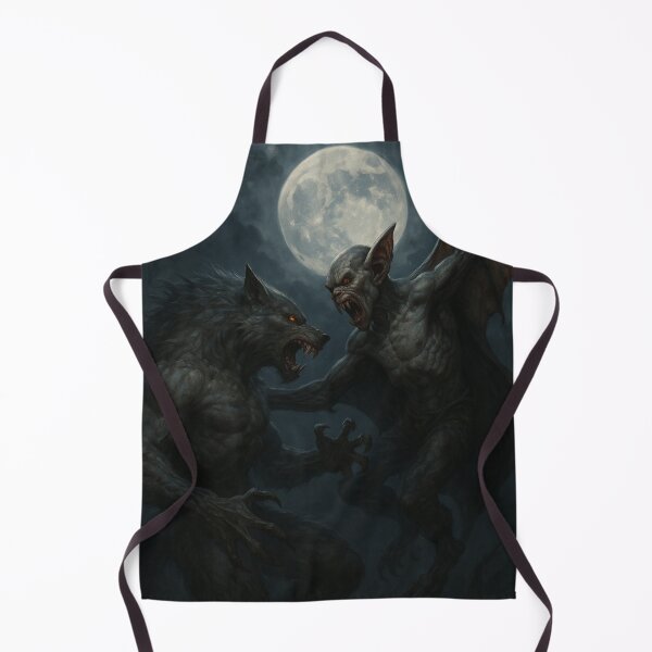Item preview, Full Moon Frenzy – Vampire and Werewolf Brawl designed and sold by LadyWoo.