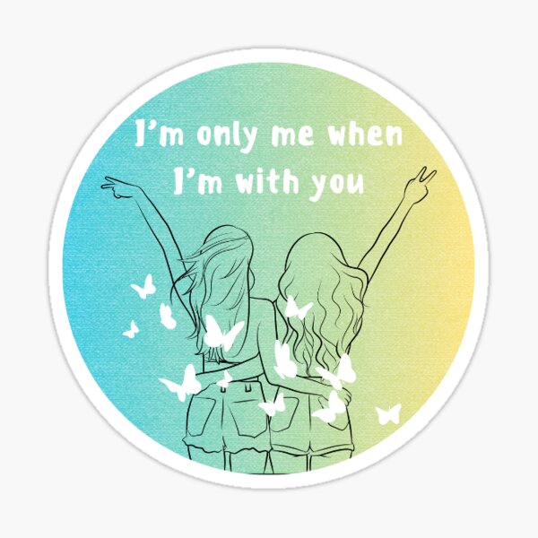 Aperçu de l'œuvre Paroles du premier album de « I'm Only Me When I'm With You » créée et vendue par It's Me, Hay! .