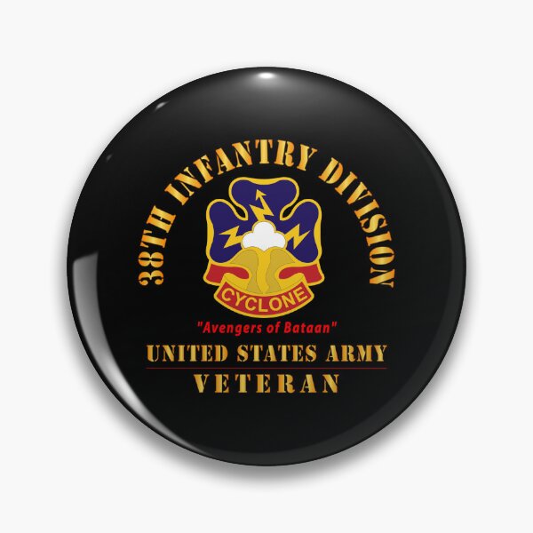 Item preview, Army - DUI - 38th Infantry Division - Avengers of Bataan - US Army Veteran X 300 designed and sold by Military Insignia Products.