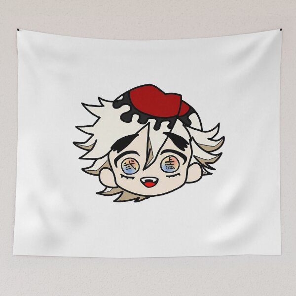 Item preview, The demon cute douma sticker designed and sold by abriellaStudios.
