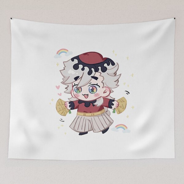 Item preview, The demon cute douma sticker designed and sold by abriellaStudios.