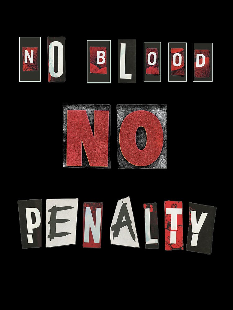 Thumbnail 3 of 3, Drawstring Bag, No Blood No Penalty designed and sold by LindasPhotoArt.
