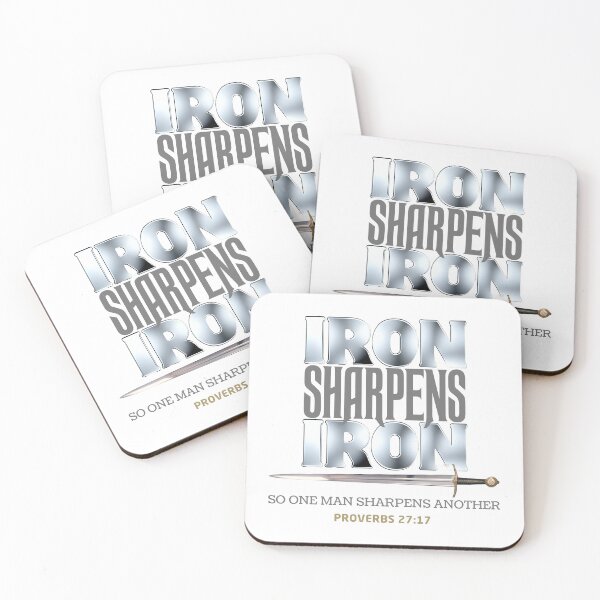 Item preview, Iron sharpens Iron - Proverbs 27:17 designed and sold by Cane & Abel Creations ..