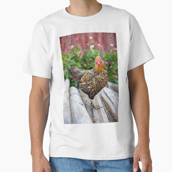 Chicken giving me a look Classic T-Shirt