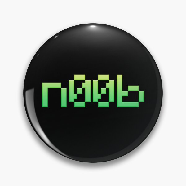 Item preview, n00b in Green 8-bit Pixel designed and sold by Memes N Lore .