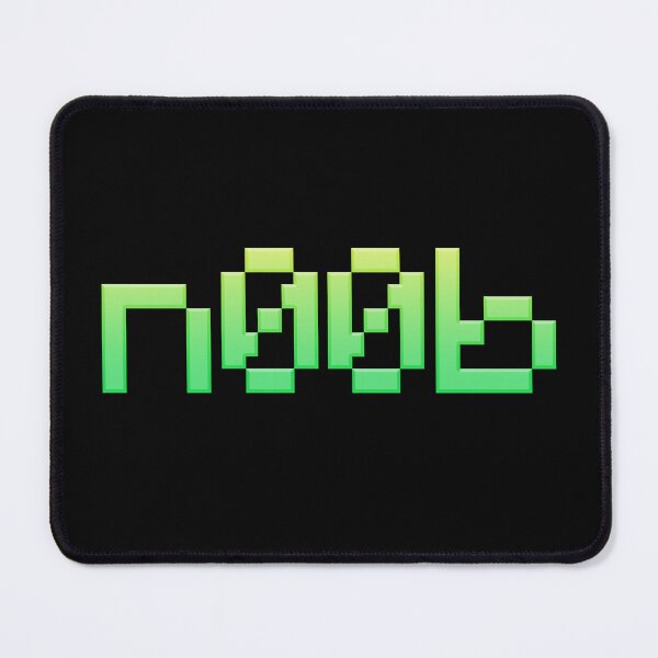 Item preview, n00b in Green 8-bit Pixel designed and sold by Memes N Lore .