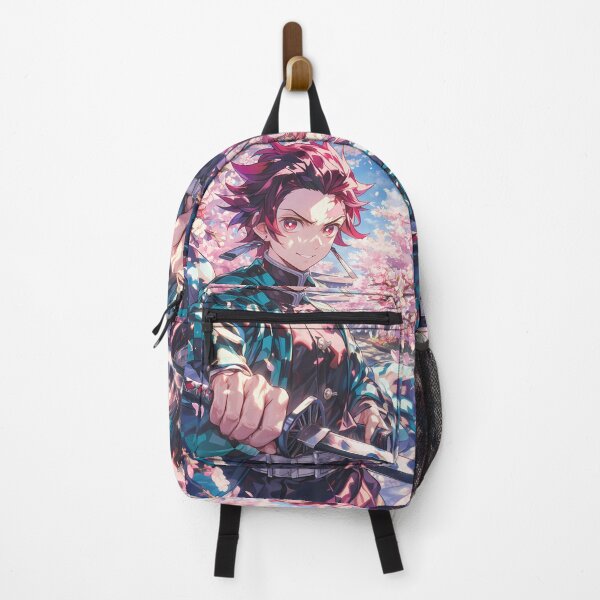 Item preview, Tanjiro Kamado Anime Cherry Blossom Warrior of Demon Slayer designed and sold by mildaclairmo.