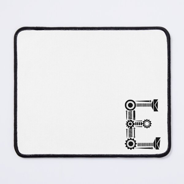 Item preview, Monogram Steampunk E designed and sold by Interrupt Art.