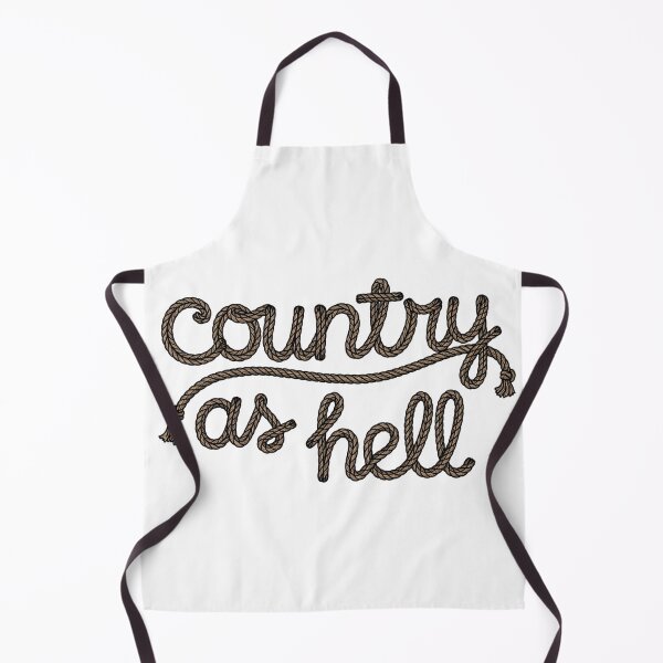 Item preview, Country As Hell - Western Rope Script designed and sold by CampfireSupplyCo.