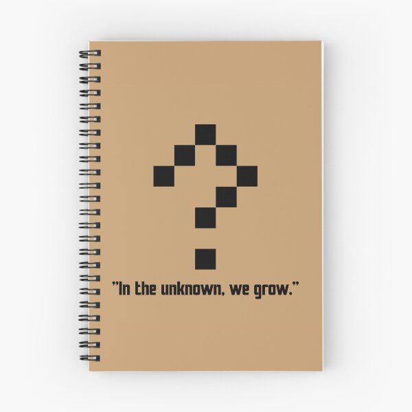 Item preview, In the unknown, we grow. - Brown designed and sold by Luckymoon2000.