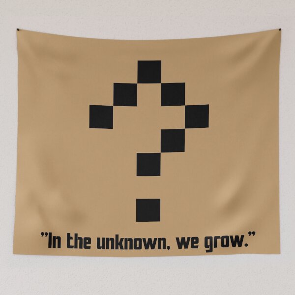 Item preview, In the unknown, we grow. - Brown designed and sold by Luckymoon2000.