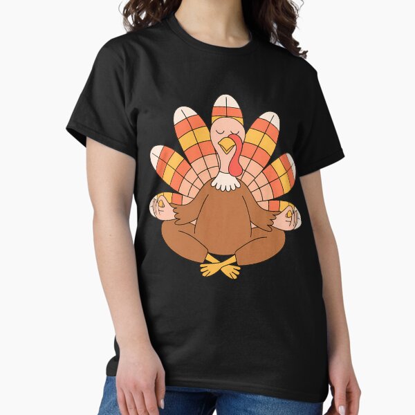 Item preview, Turkey Yoga Thanksgiving Day Funny Meditating Namaste Fall designed and sold by brynatshop.