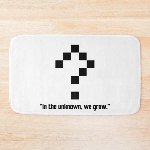 Item preview, In the unknown, we grow. - White designed and sold by Luckymoon2000.
