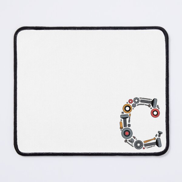 Item preview, Monogram Steampunk C designed and sold by Interrupt Art.