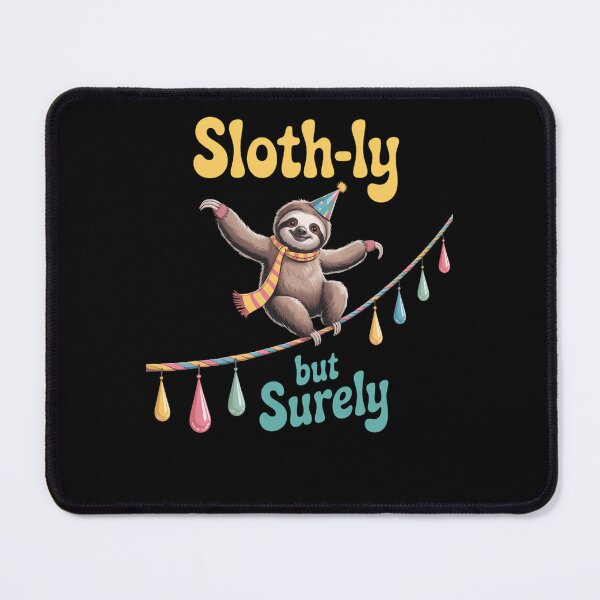 Item preview, Sloth Tightrope Walking Sloth-ly but Surely designed and sold by brynatshop.