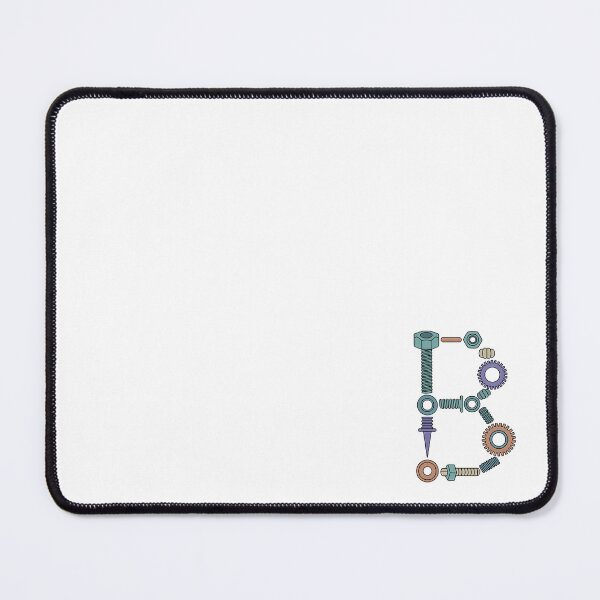 Item preview, Monogram Steampunk B designed and sold by Interrupt Art.