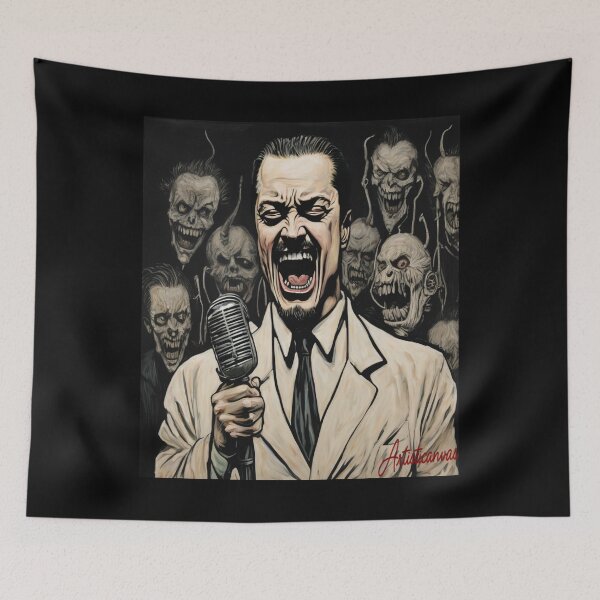 Item preview, "Mike Patton: Theatrical Madness and Eclectic Voice" designed and sold by Artisticanvas.
