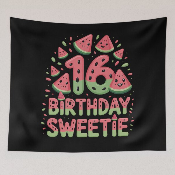 Item preview, Watermelon Cake 16 Years Old Happy Birthday To Me designed and sold by brynatshop.