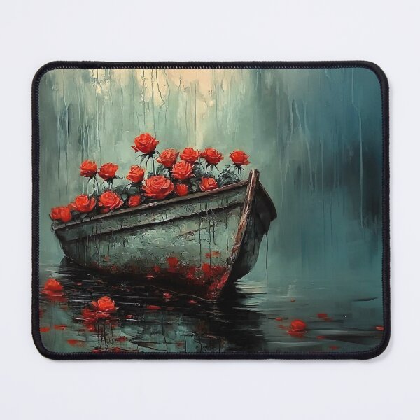 Item preview, Red Roses on a Boat designed and sold by UmagineArts.