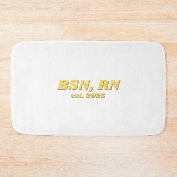 Item preview, BSN, RN Yellow- est. 2025 designed and sold by CSdoodles.