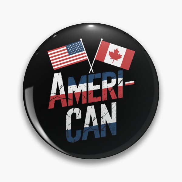 Item preview, Ameri-Can Canada USA Flag Patriotic designed and sold by brynatshop.