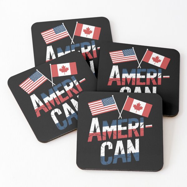 Item preview, Ameri-Can Canada USA Flag Patriotic designed and sold by brynatshop.