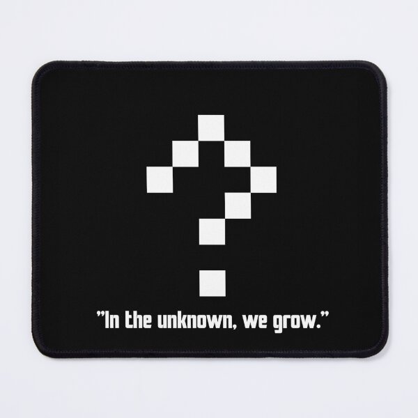 Item preview, In the unknown, we grow. - Black designed and sold by Luckymoon2000.